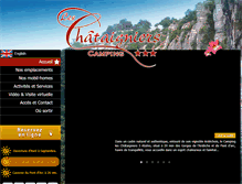 Tablet Screenshot of chataigniers-laurac.com